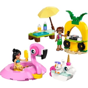 LEGO Friends Unicorn & Flamingo Pool Party Toy Set 42658
