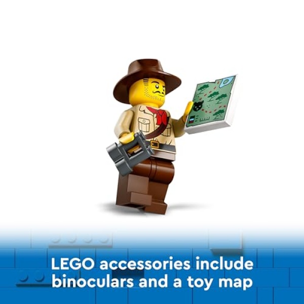 LEGO City Jungle Explorer Off-Road Truck & Toy Tiger 60426 - Image 5