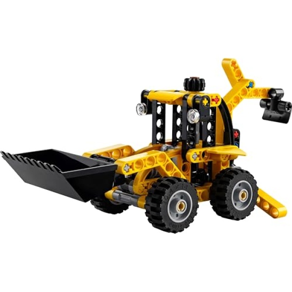 LEGO Technic Backhoe Loader Construction Vehicle Toy 42197 - Image 3