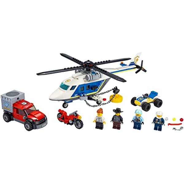 LEGO City Police Helicopter Chase Building Set - 60243 - Image 3