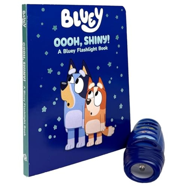 Bluey Interactive Book and 5-sound Flashlight Set - Image 4