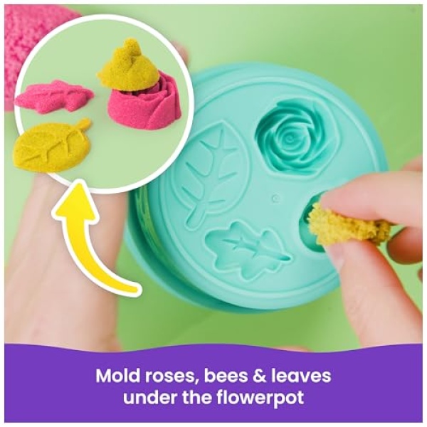 Kinetic Sand Squish Blossom Sand Kit - Image 3