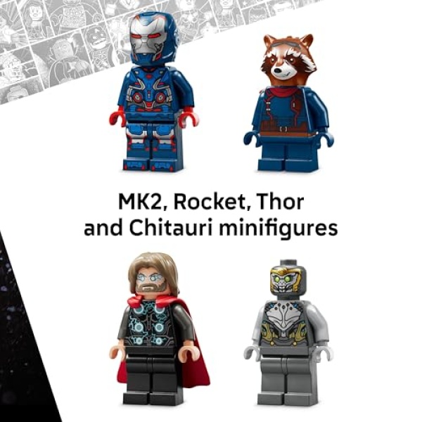 LEGO Marvel Avengers: Endgame Thor vs. Chitauri Set 76322 - Image 5