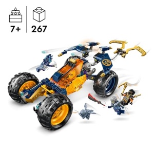 LEGO NINJAGO Arin's Ninja Off-Road Buggy Car Toy Set 71811