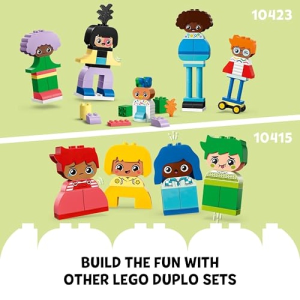 LEGO DUPLO Town Buildable People with Big Emotions Set 10423 - Image 6