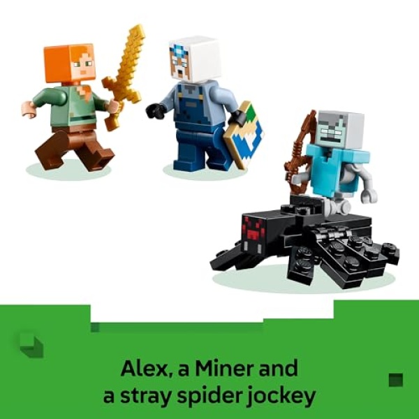 LEGO Minecraft The Pickaxe Mine Interactive Toy Set 21277 - Image 3
