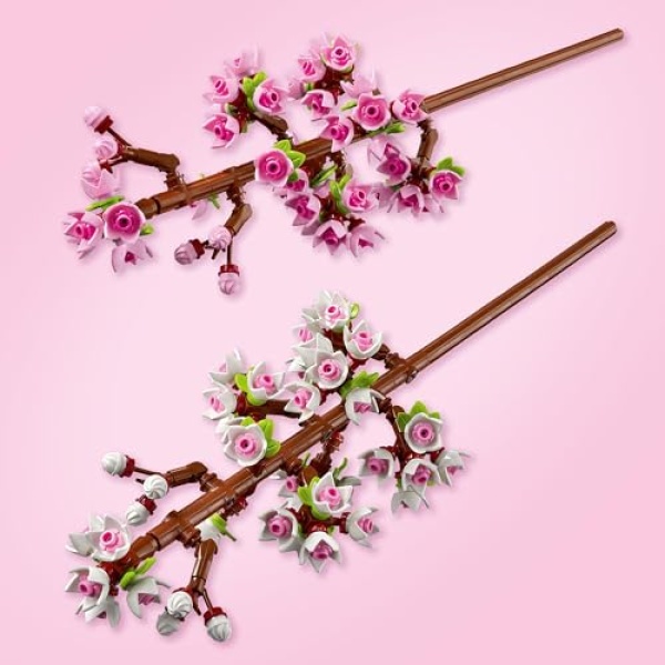 LEGO Creator Cherry Blossoms Flowers Decor Set 40725 - Image 5