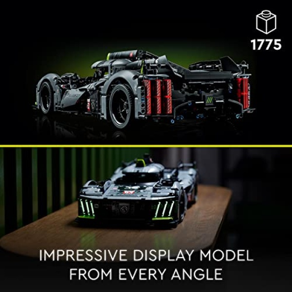 LEGO Technic PEUGEOT 9X8 24H Le Mans Hybrid Hypercar 42156 - Image 6