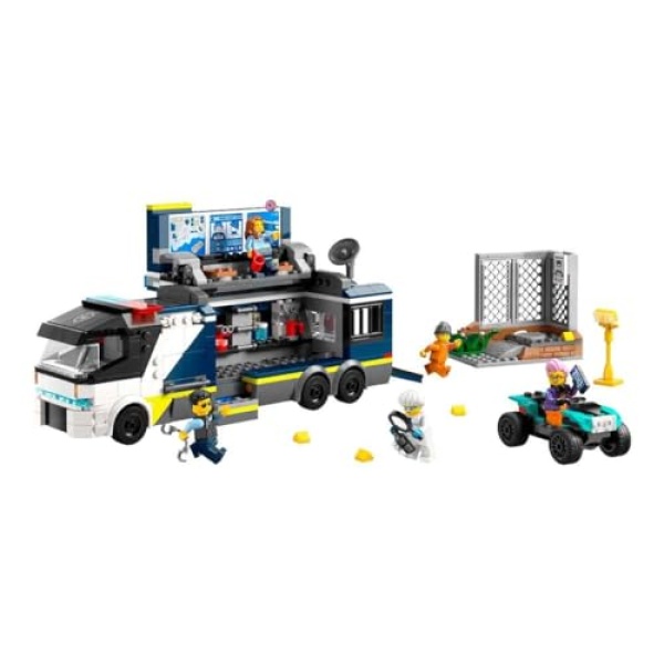 LEGO City Police Mobile Crime Lab Truck Toy Set 60418 - Image 3