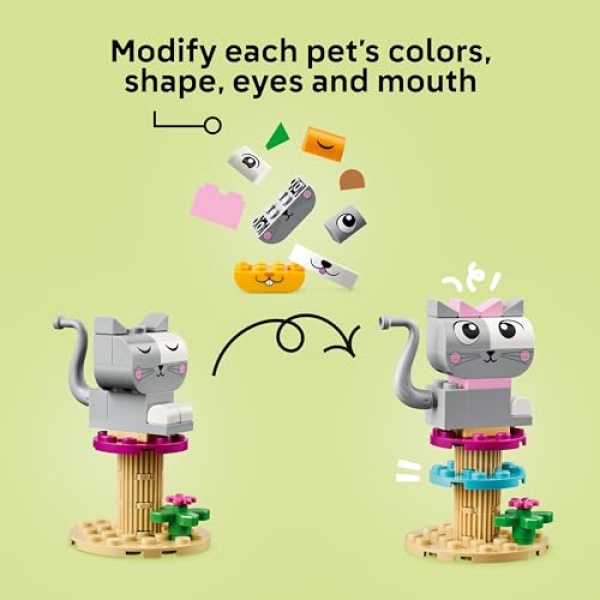 LEGO Classic Creative Pets Animal Toys with Bricks 11034 - Image 5
