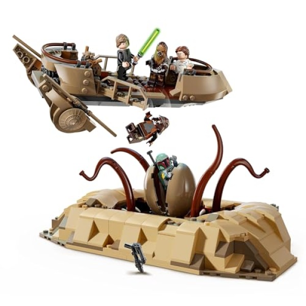 LEGO Star Wars Desert Skiff & Sarlacc Pit Building Toy 75396 - Image 2