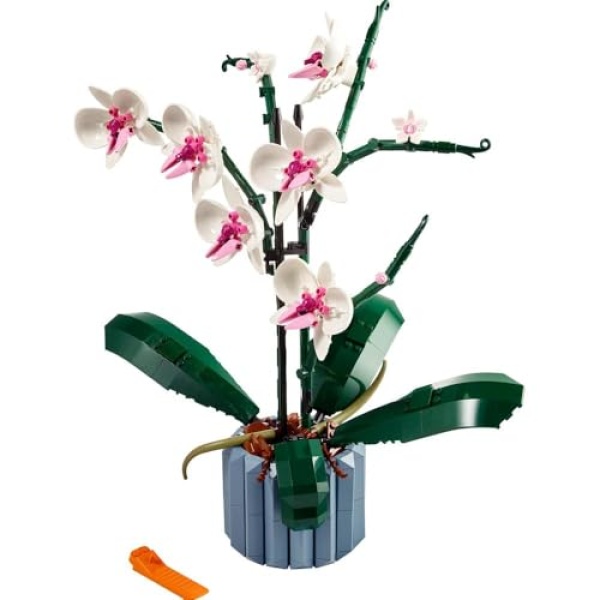 LEGO Icons Orchid Plant & Flowers Set for Adults 10311 - Image 7