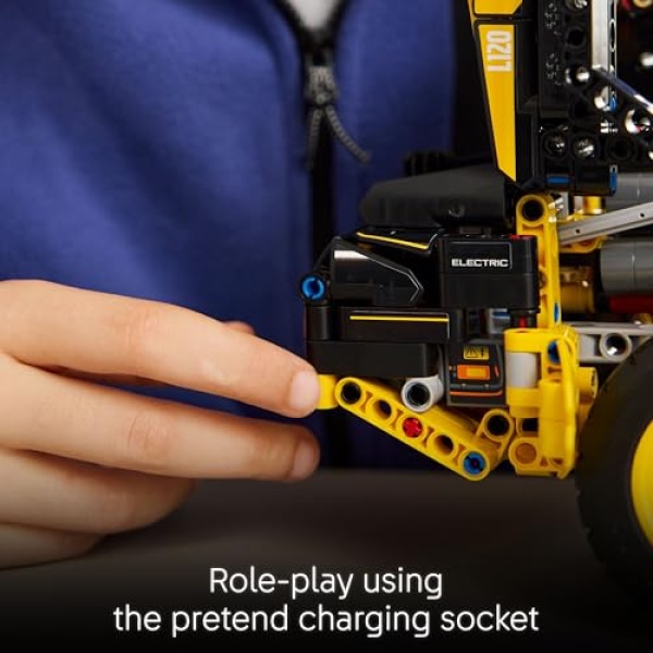 LEGO Technic Volvo L120 Electric Wheel Loader Toy 42209 - Image 6