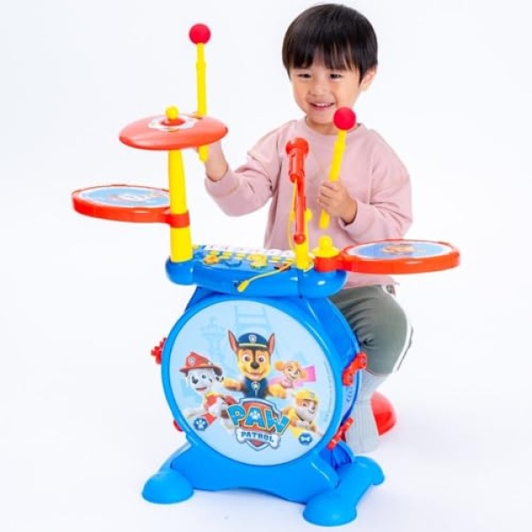 PAW Patrol Lexibook Complete Electronic Drum Kit - Image 6