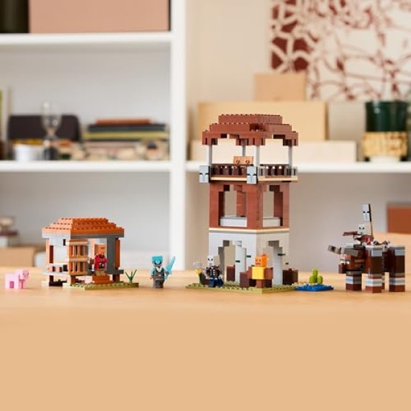LEGO Minecraft The Pillager Outpost and Ravager Toy 21278 - Image 4