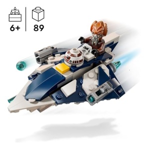 LEGO Star Wars Plo Koon Jedi Starfighter Microfighter 75400