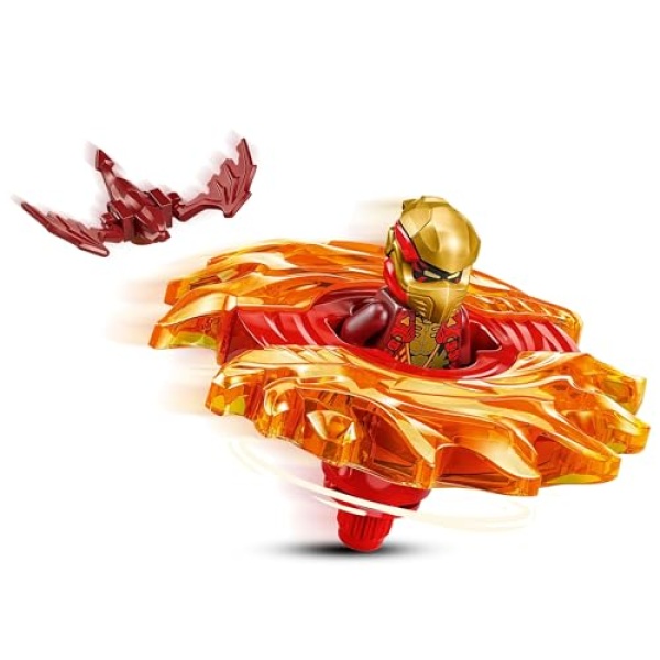 LEGO NINJAGO Kai's Dragon Spinjitzu Spinner Toy Set 71823 - Image 6