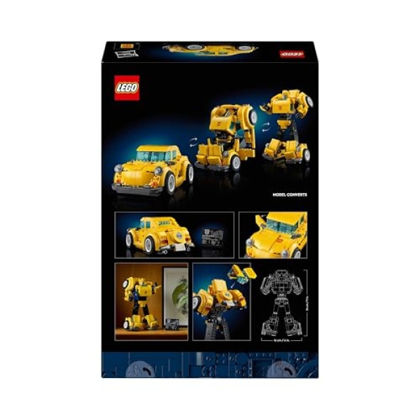 LEGO Icons Transformers Bumblebee Model Set for Adults 10338 - Image 6