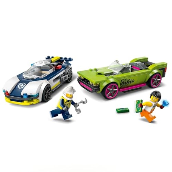 LEGO City Police Car Muscle Car Chase 60415 - Image 3