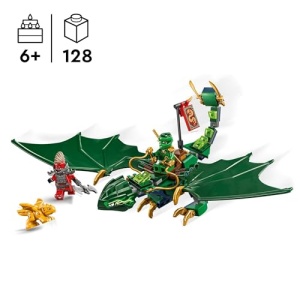 LEGO NINJAGO Lloyd's Green Forest Dragon Toy for Kids 71829