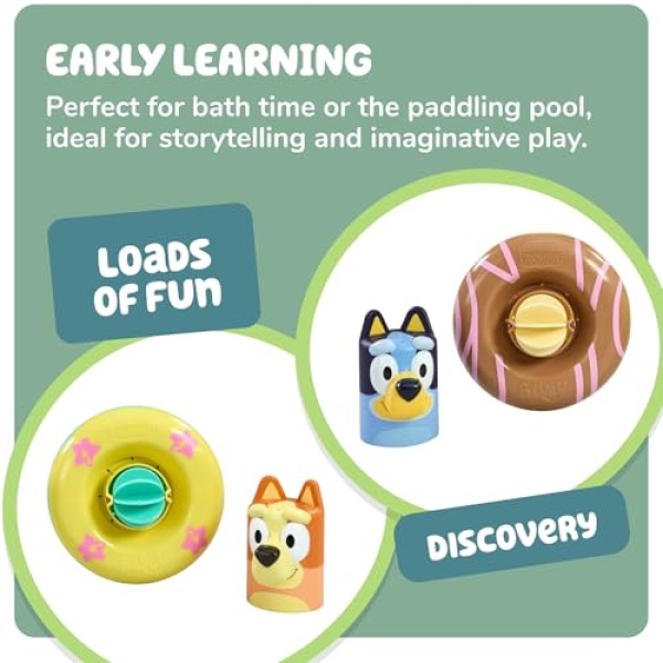 Bluey Bath Toy Set - Image 5