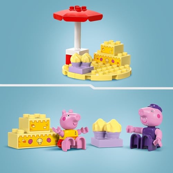 LEGO DUPLO Peppa Pig Boat Trip Toy for Toddlers 10432 - Image 2
