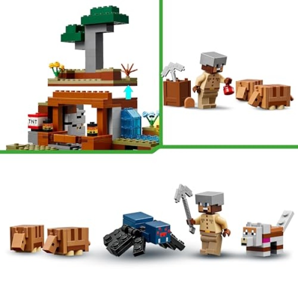 LEGO Minecraft The Armadillo Mine Expedition Toy Set 21269 - Image 4