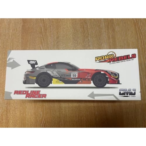 CMJ RC Cars 1:24 Scale Road Rebels - Red - Image 9