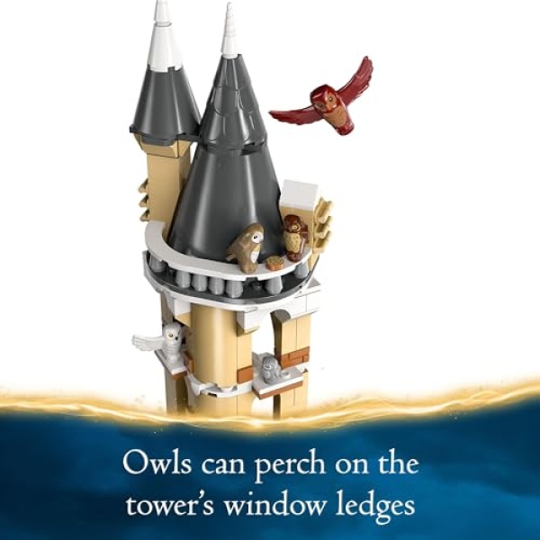 LEGO Harry Potter Hogwarts Castle Owlery With Toy Owls 76430 - Image 4