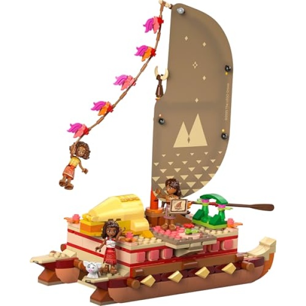 LEGO Disney Princess Moana's Adventure Canoe Set 43270 - Image 3