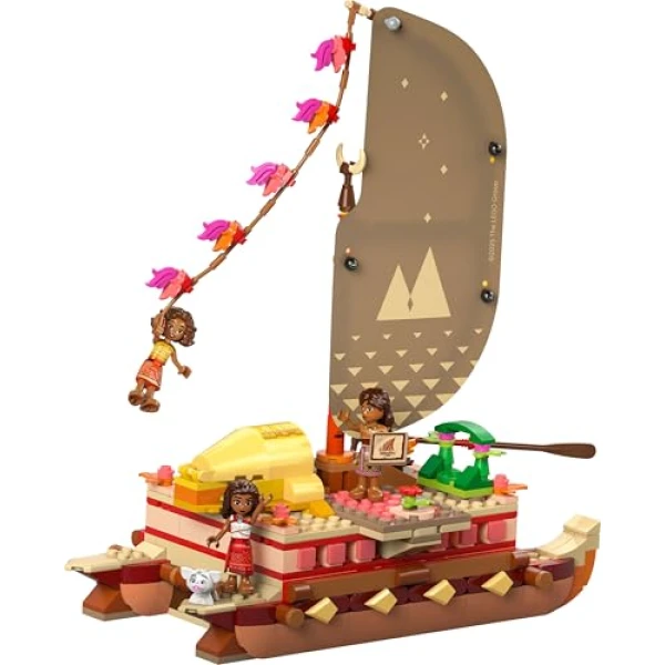 LEGO Disney Princess Moana's Adventure Canoe Set 43270 - Image 3