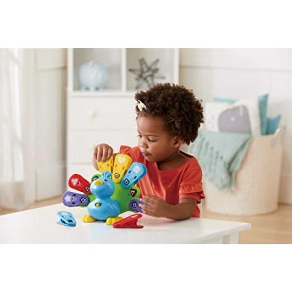 VTech Feathers and Feeling Peacock Activity Toy - Image 4