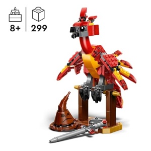 LEGO Harry Potter Fawkes: Dumbledore's Phoenix Toy Set 76448