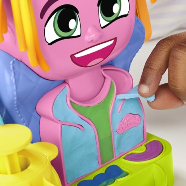 Play-Doh Hair Stylin' Salon 6 Tubs & 7 Accessories Playset - Image 7