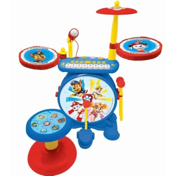 PAW Patrol Lexibook Complete Electronic Drum Kit - Image 2