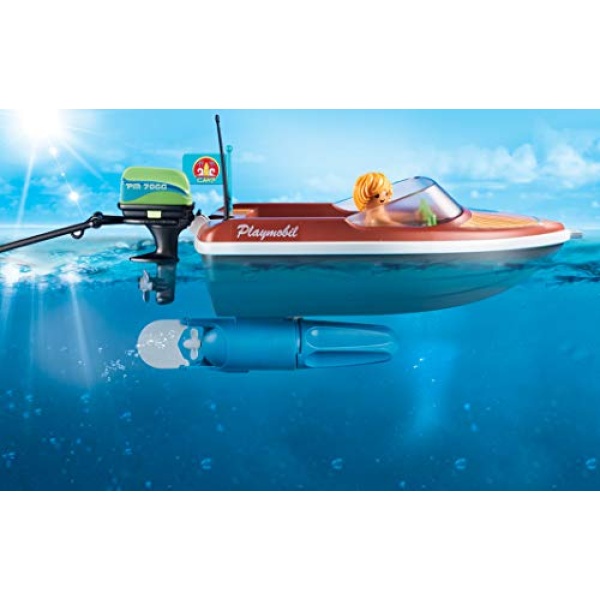 Playmobil 70091 Speedboat and Tube Riders - Image 2
