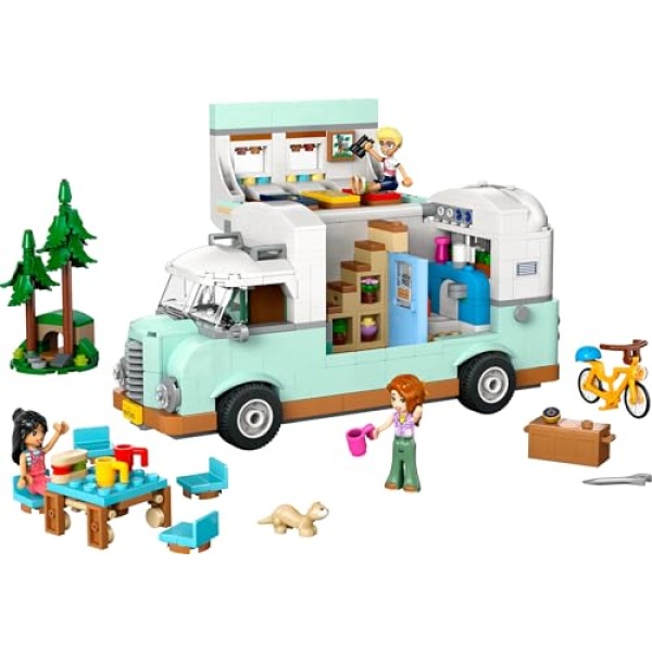 LEGO Friends Friendship Camper Van Adventure Toy Set 42663 - Image 3
