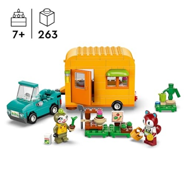 LEGO Animal Crossing Leif's Caravan & Garden Shop Toy 77054 - Image 2