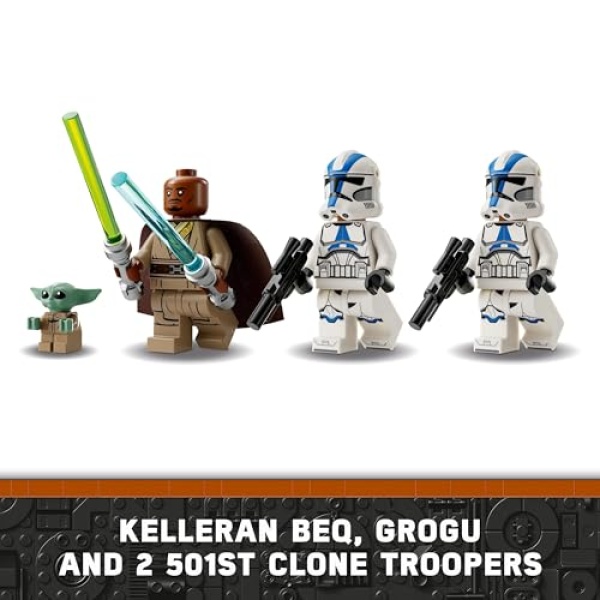 LEGO Star Wars: BARC Speeder Escape Building Toy Set 75378 - Image 4
