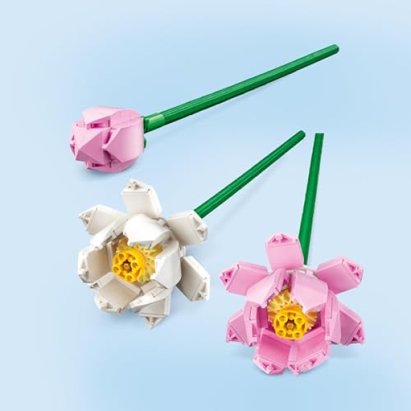 LEGO Creator Lotus Flowers Bouquet Set 40647 - Image 2