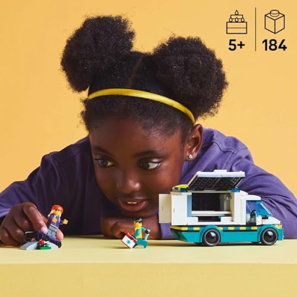LEGO City Emergency Ambulance Toy Set with Minifigures 60451 - Image 6