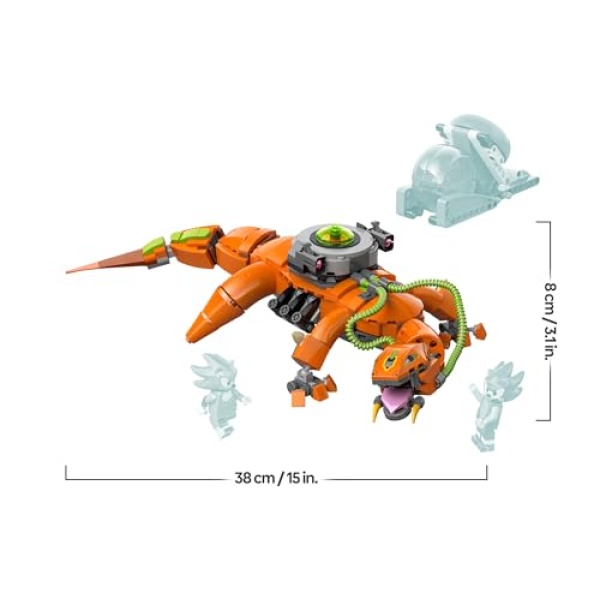 LEGO Sonic the Hedgehog Super Shadow vs. Biolizard Set 77003 - Image 6