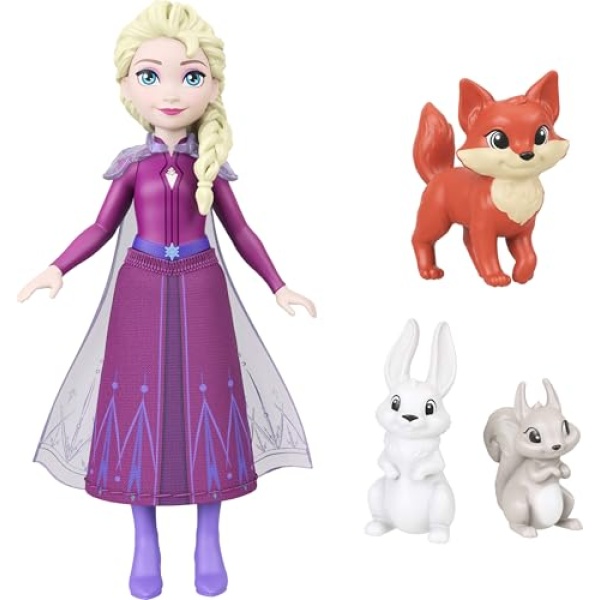 Disney Frozen Winter Animal Fun Playset with Elsa Small Doll - Image 4