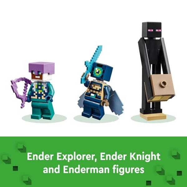 LEGO Minecraft The Ender Dragon and End Ship Toy Set 21264 - Image 7