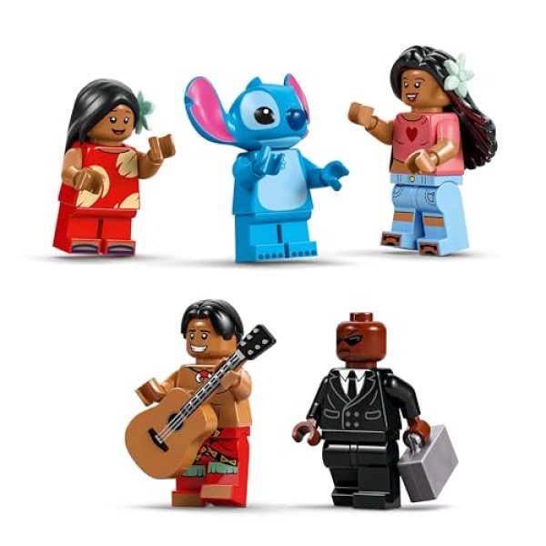 LEGO Disney Lilo and Stitch Beach House Building Toy 43268 - Image 3