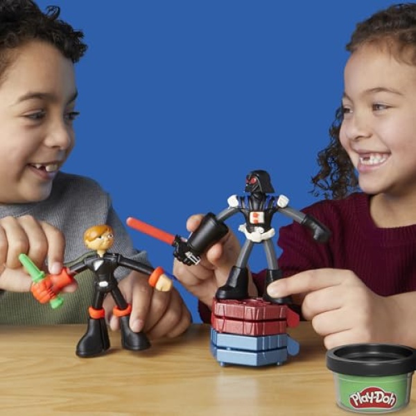 Play-Doh Star Wars Squish & Slice Lightsabers with 4 Tubs - Image 5