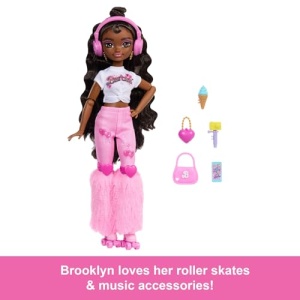 Dream Besties Barbie Brooklyn Roller Skating Fashion Doll