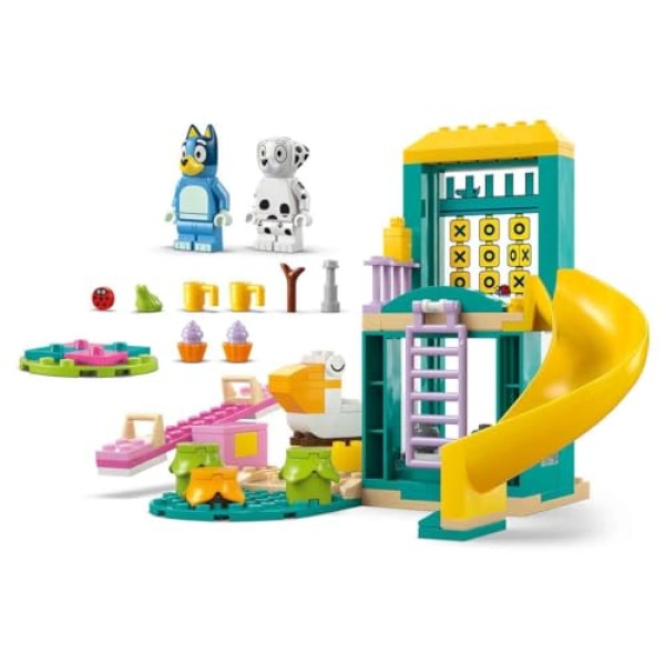 LEGO Bluey Playground Fun with Bluey and Chloe Toy Set 11201 - Image 3
