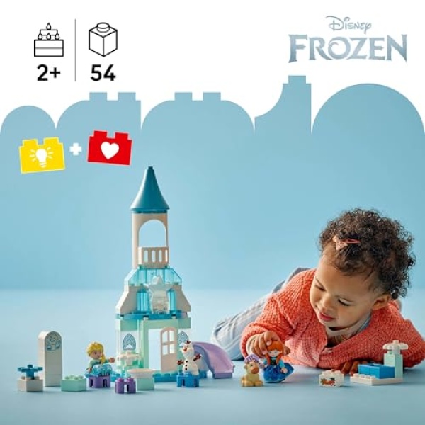 LEGO DUPLO Disney Anna and Elsa's Frozen Castle Set 10455 - Image 2