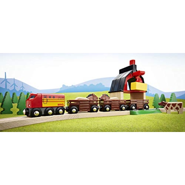 Brio Farm Railway Set - Image 3